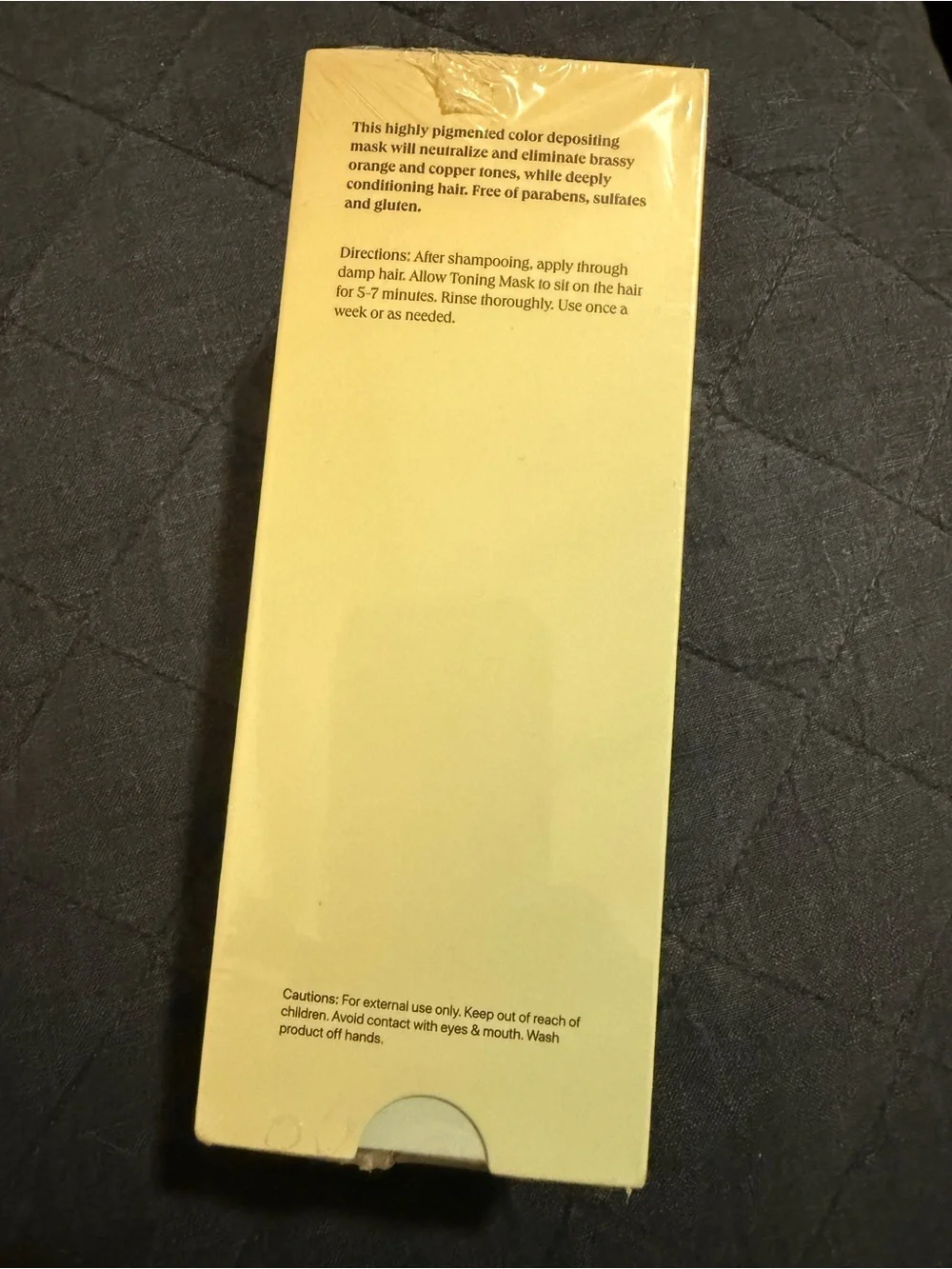 Suntouched Toning Blue Mask - Hydrating Blue Mask